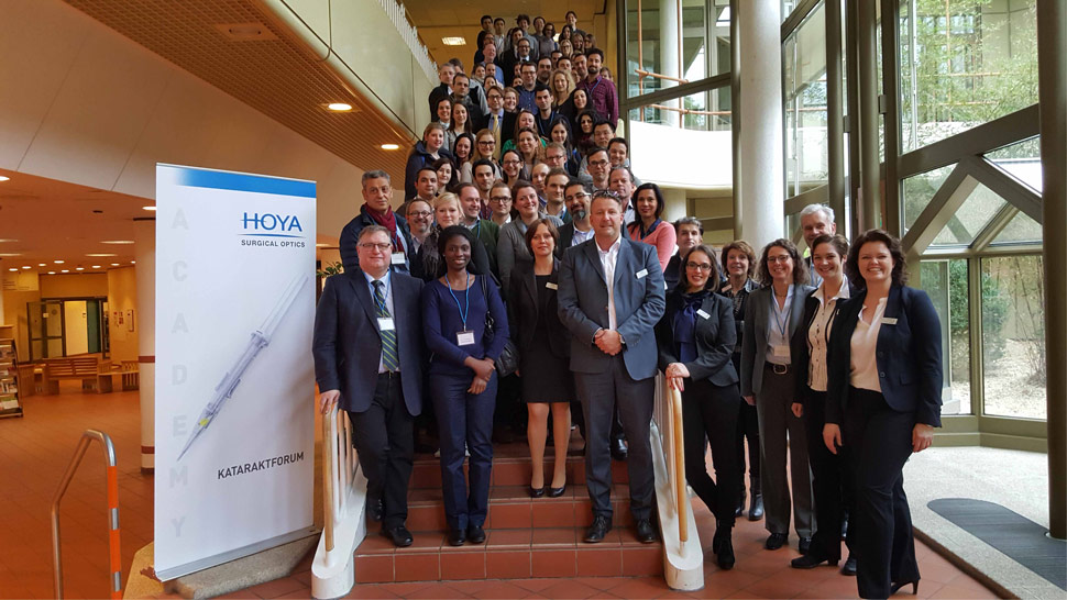 Innovative training during the 3rd HOYA Cataract Forum in Heidelberg