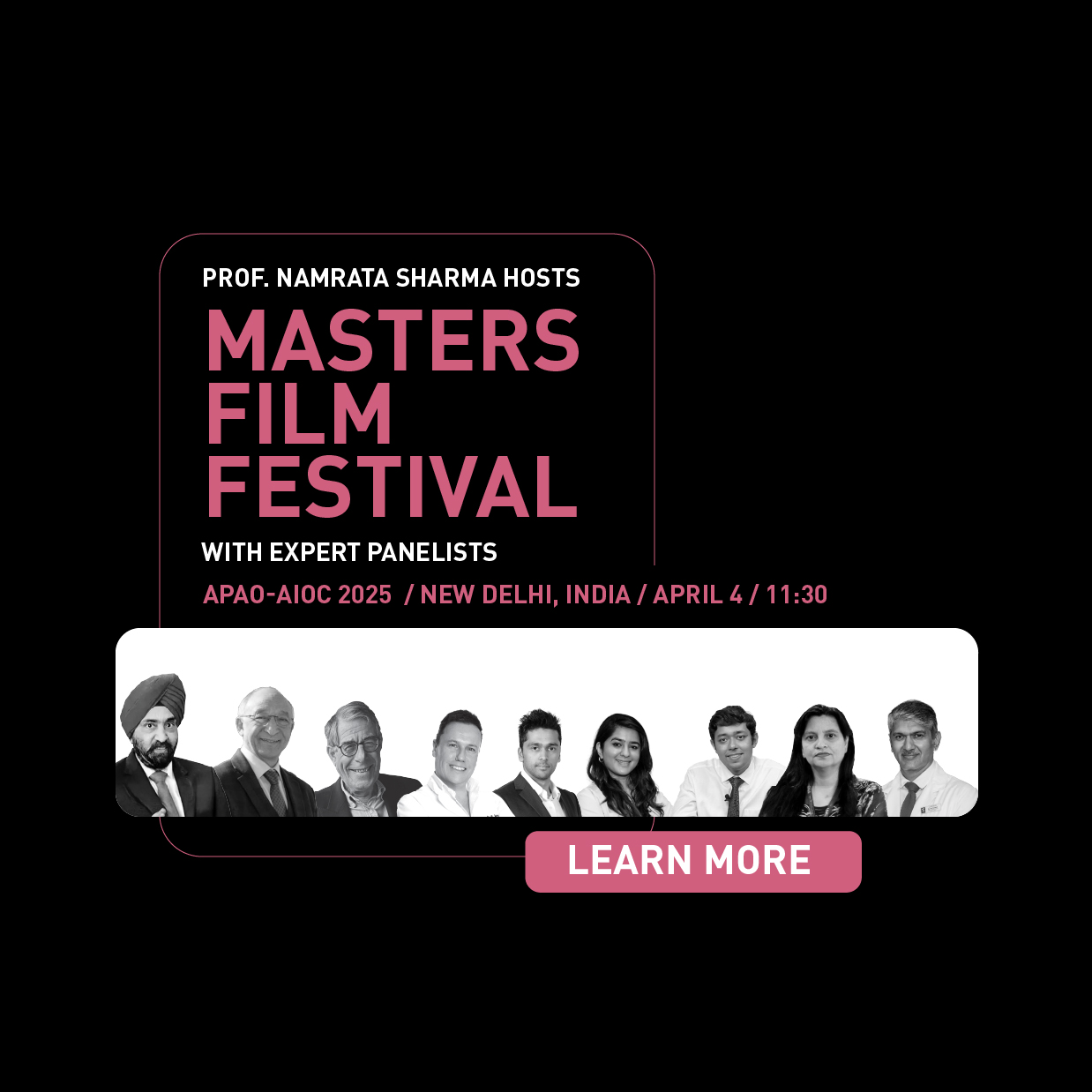 Masters Film Festival India Banner Learn More